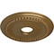 Ekena Millwork Classic Ceiling Medallion (Fits Canopies up to 12 3/4"), 18 5/8"OD 4"ID x 1 1/8"P, Pale Gold CM19CLPAS - alternate 3